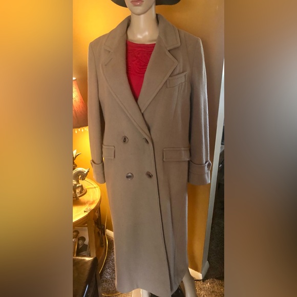 Vintage 1960 Wool Camel Coat - Picture 1 of 15